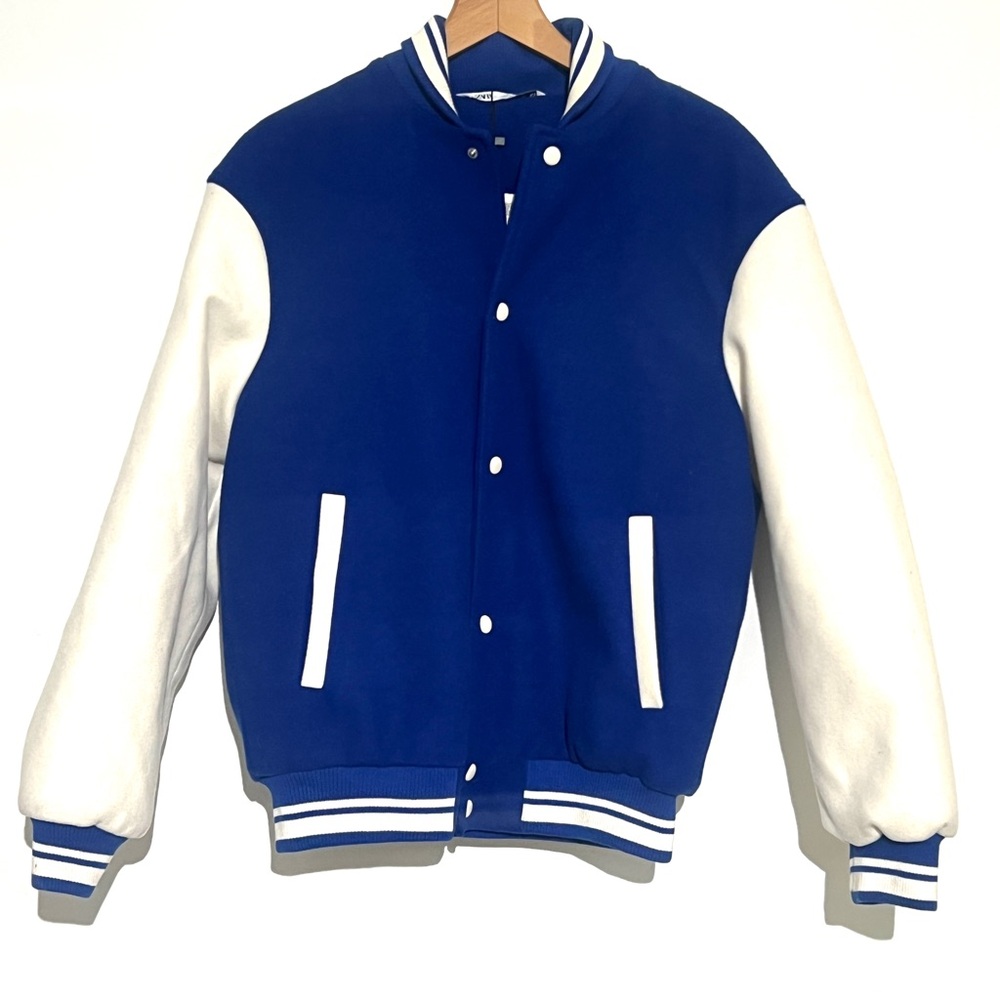 Zara Customizable Letterman Jacket